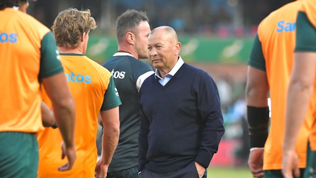 Eddie Jones’ second stint as Wallabies coach has not started well.