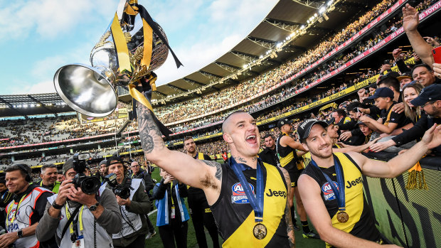 Remember when ... last year's grand final at the MCG.