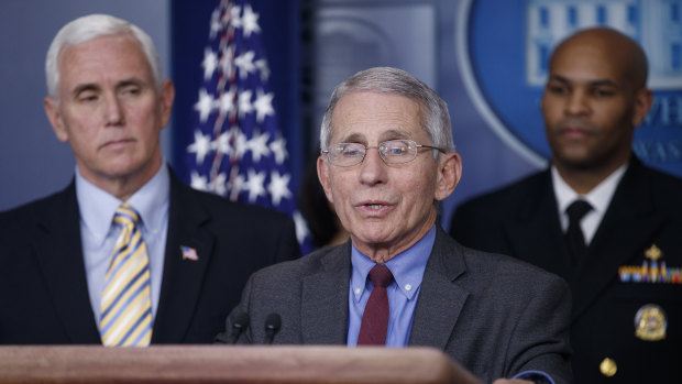 Anthony Fauci, director of the National Institute of Allergy and Infectious Diseases gives an update on real action taken around the pandemic.