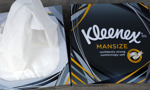 Kimberly-Clark will rebrand Kleenex Mansize tissues after customers complained the name was sexist.