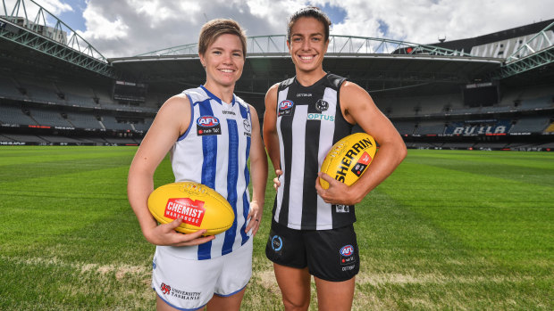 Duffin and Brazill were teammates at Collingwood last year.