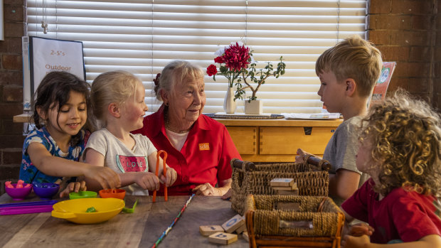 In an industry known for its high staff turnover, Peggy Lane has worked at the same childcare centre for 45 years.