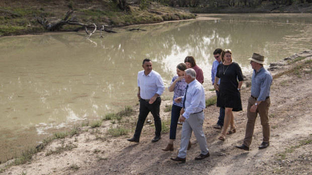 The state government has given Bourke funding for a new bore and pipeline to secure its water supply.