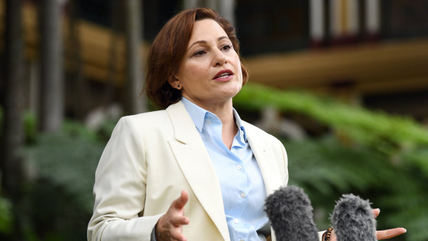 Deputy Premier and Treasurer Jackie Trad was supposed to hand down the state budget on Tuesday.
