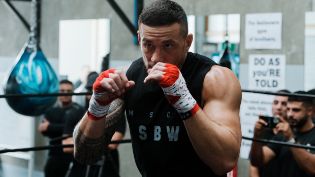Sonny Bill Williams is ready to make Barry Hall eat his words.