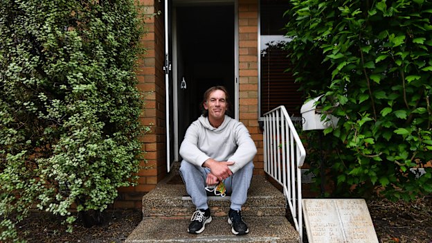 Glenn Kent, housed for the first time in more than 15 years thanks to Launch and funding by the Victorian government, wants to start giving back to his community once he's back on his feet.