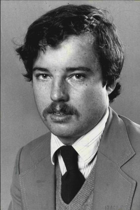 Michael Robotham as a young journalist in 1982: “I was such a hayseed!”