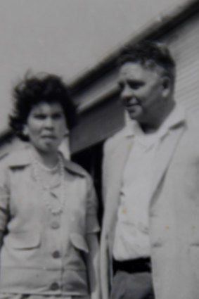 Ruth in 1967 with Joe McGinness, president of the Federal Council for Aboriginal Advancement