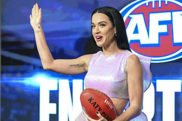 Katy Perry na Austrália em 2024.