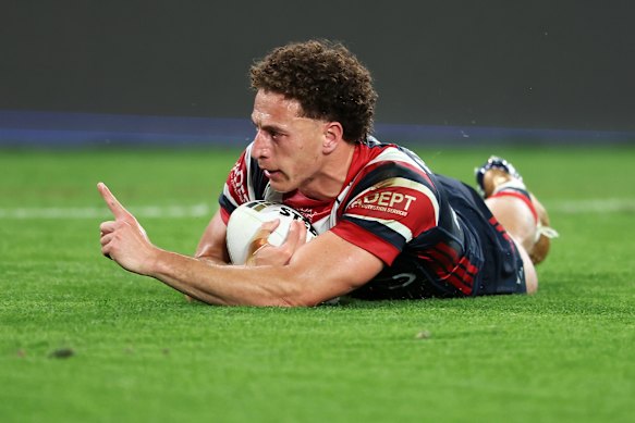 Mark Nawaqanitawase could potentially return to the NRL at the Roosters in two years. 
