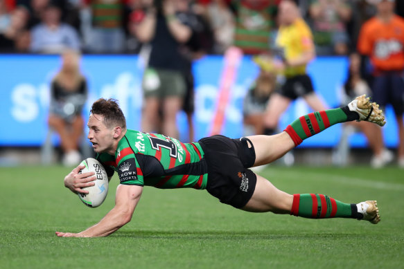 Cameron Murray and the Rabbitohs were on fire.