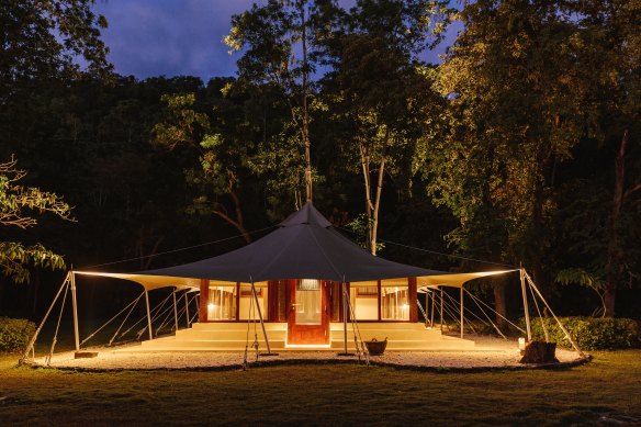 Amanwana Resort - one of the first to introduce the concept of glamping.