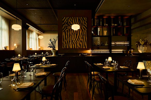 Bistro Saine is located on the first floor of Hotel Indigo Auckland.