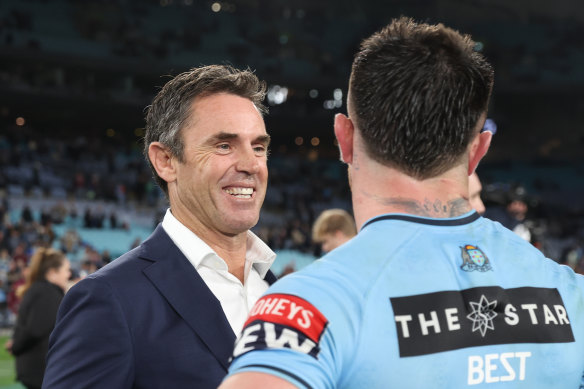 Brad Fittler wants to coach the Blues again next year.