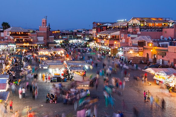 Marrakesh: too big, too busy.