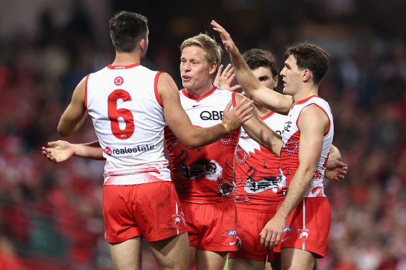 Isaac Heeney has enjoyed an outstanding season for the Swans.