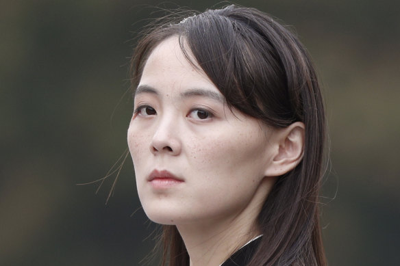 Kim Yo-jong, sister of North Korea's leader Kim Jong-un, has been denouncing the "enemy South".