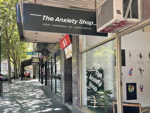  The Anxiety Shop is a new addition to Bourke Street.