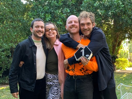 The Jungle Giants’ Love Signs hit number one on the ARIA albums chart in July.