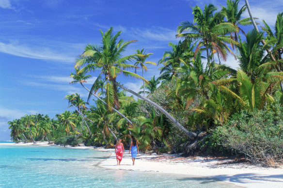 Aitutaki: The best lagoon in the South Pacific.