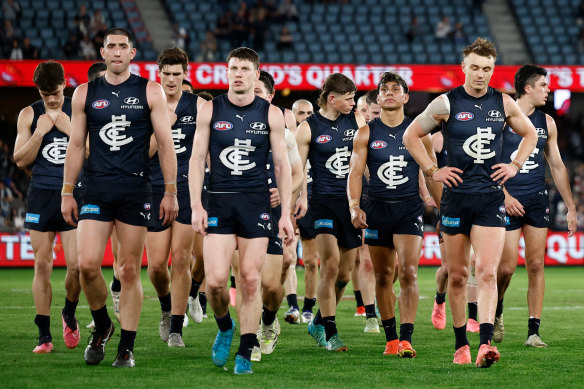 Carlton fans are growing impatient at a lack of premiership success.