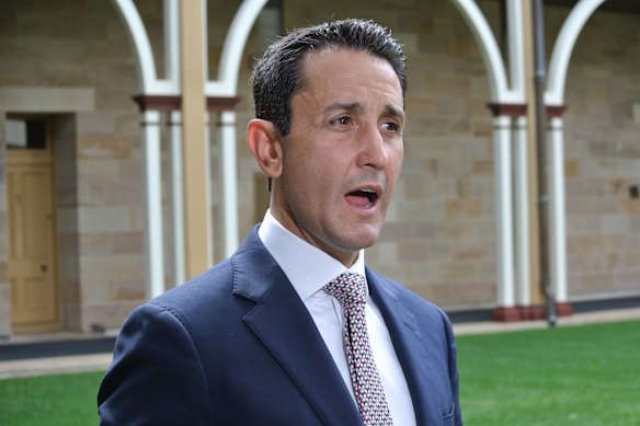 El primer ministro David Crisafulli defendió el nombre del Glasshouse Theatre.