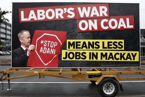 Labor's political opponents seized on the Adani issue throughout the campaign.