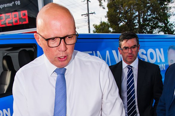 Brad Battin, who shadowed the federal Liberal leader Peter Dutton during an election campaign stop in Caulfield last week, will need to learn from his federal counterpart’s mistakes.