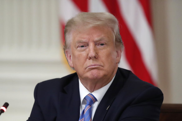 Donald Trump was furious about the decision, sending out a series of angry tweets afterwards.