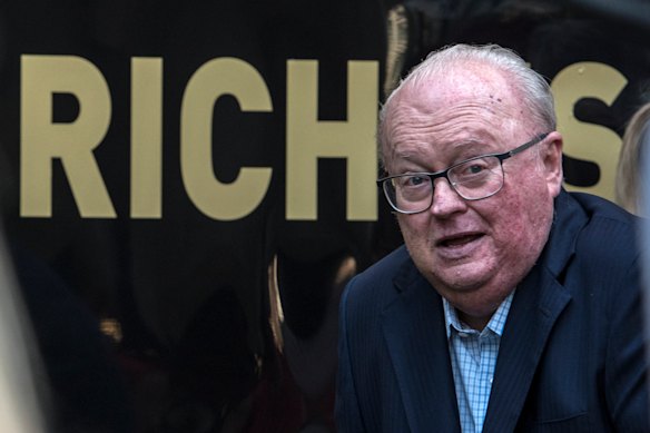 Graham Richardson at his 70th birthday party.