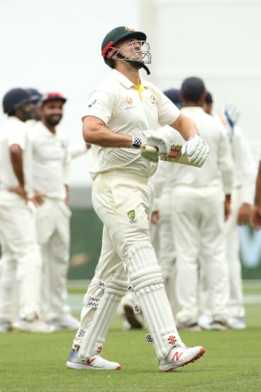 Gone: Mitchell Marsh.