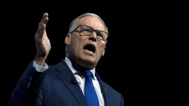 Democratic presidential candidate and Washington Governor Jay Inslee is committed to tackling climate change.
