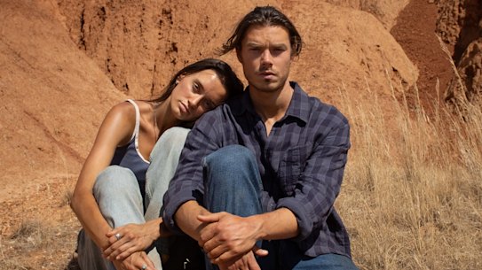 Kylah Day and Sam Corlett in Netflix drama Territory.