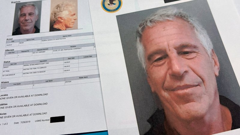 US Justice Department releasing 3 million pages from Epstein files