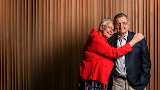 John and Cathy Roth: "We’ve been saying ‘Ilyop’ to each other forever. It stands for ‘I love you, Pop’ – that’s short for Poppet."