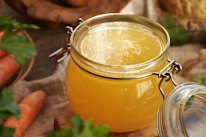 Leave out the onions when making low-FODMAP chicken stock.