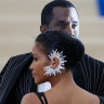 Cassie and Sean ‘P. Diddy’ Combs  attend the Met Gala in 2017. 