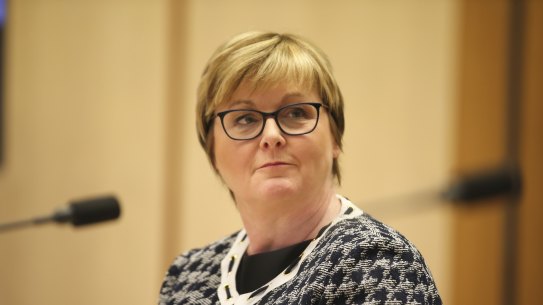 NDIS Minister Linda Reynolds.