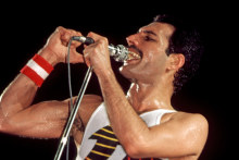Queen frontman Freddie Mercury.