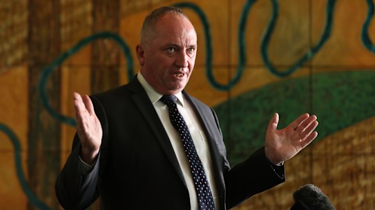 Acting Prime Minister Barnaby Joyce said Christian Porter deserves a second chance if he uses his time on the backbench well.