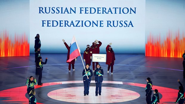 Russia is allowed to bear its flag at a Paralympic Games for the first time since 2014.