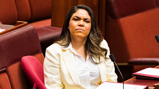 Northern Territory Liberal Senator Jacinta Nampijinpa Price. 