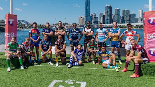 The 2021 NRL season launch was held at Rozelle.