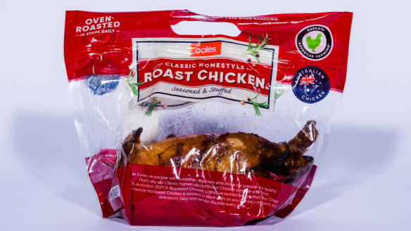 Coles roast chicken