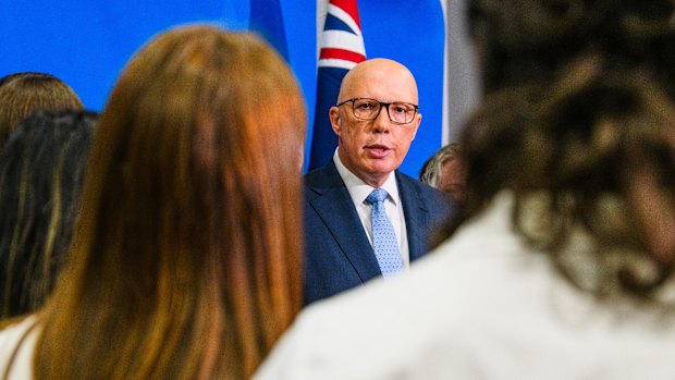 Peter Dutton seemed