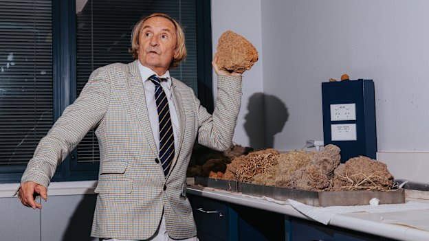Professor Alex McBratney, a pioneer of global soil science who has been elected as a fellow of the Royal Society.