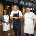 Masterchef finalists with Curtis