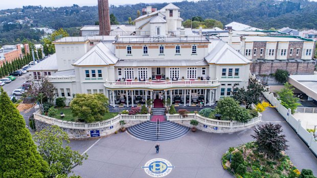 The magnificent Carrington Hotel.