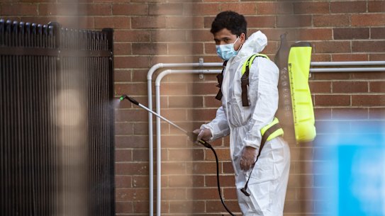 Rose Bay Public School in Sydney’s east got a deep clean this week due to a COVID-19 case. 
