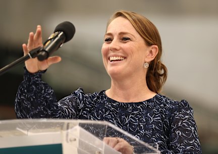 Warning: Australian Paralympic Team Chef de Mission Kate McLoughlin.